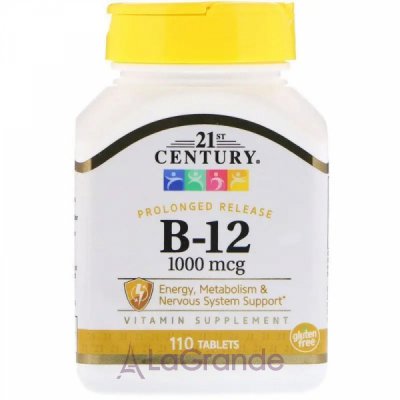 21st Century Vitamin B-12 1000 mcg ĳ  