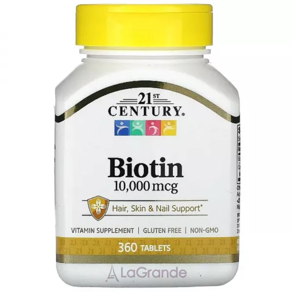 21st Century Biotin 10000 mcg ĳ������ ������� 