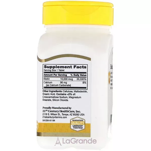 21st Century Biotin 10000 mcg ĳ������ ������� 