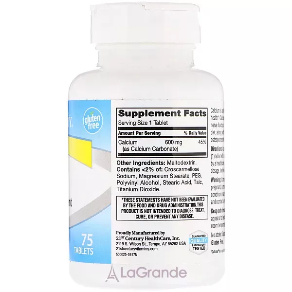 21st Century Calcium Supplement ĳ������ ������� 