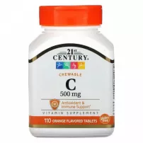 21st Century Chewable Vitamin C 500 mg ����������� ������� "������� �", 500 ��, ����������� �������� �� ������ ���������