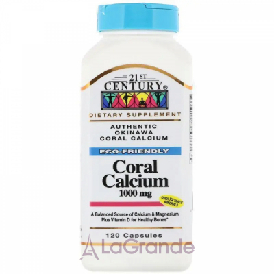 21st Century Coral Calcium 1000 mg   