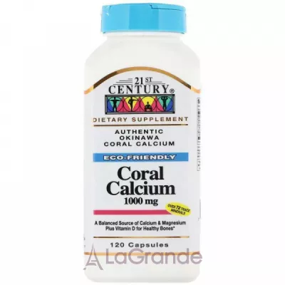 21st Century Coral Calcium 1000 mg   