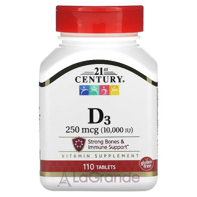 21st Century Vitamin D3 10000 IU   