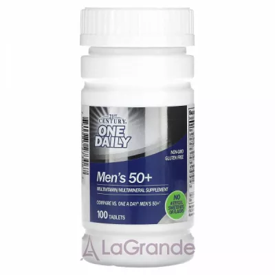 21st Century One Daily Men's 50+ Multivitamin Multimineral     50+