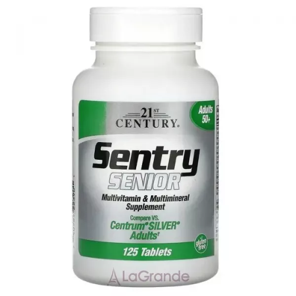 21st Century Sentry Senior Multivitamin & Multimineral Supplement ������������ �� ������������� ��� ����� 50+