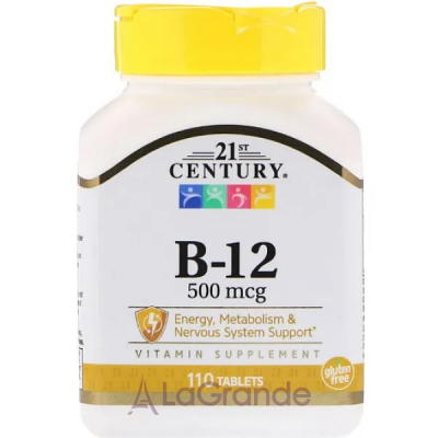 21st Century Vitamin B-12 500 mcg   