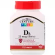 21st Century Vitamin D3 1000 IU   