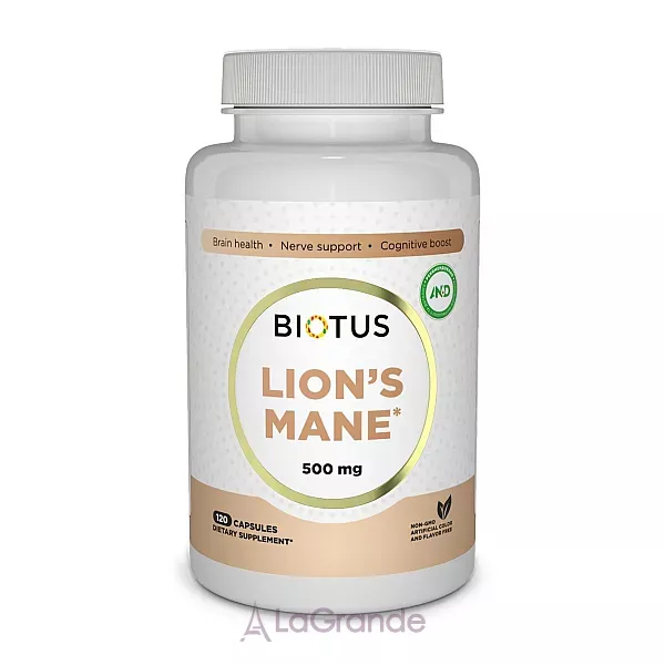 Biotus Lion's Mane 500 mg ĳ������ ������� 
