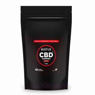 Biotus CBD Gummies 25 mg   