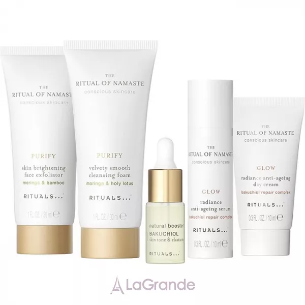 Rituals The Ritual of Namaste Luxury Trial Set ����� (��������� ������ ��� ���� 30 �� + ������� ��������� ��� ���� 10 �� + ����������������� ������ ��� ���� ����  4 �� + ������� ���� 10 �� + ��������� ����� 30 ��)
