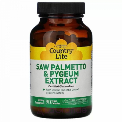 Country Life Saw Palmetto & Pygeum Extract   