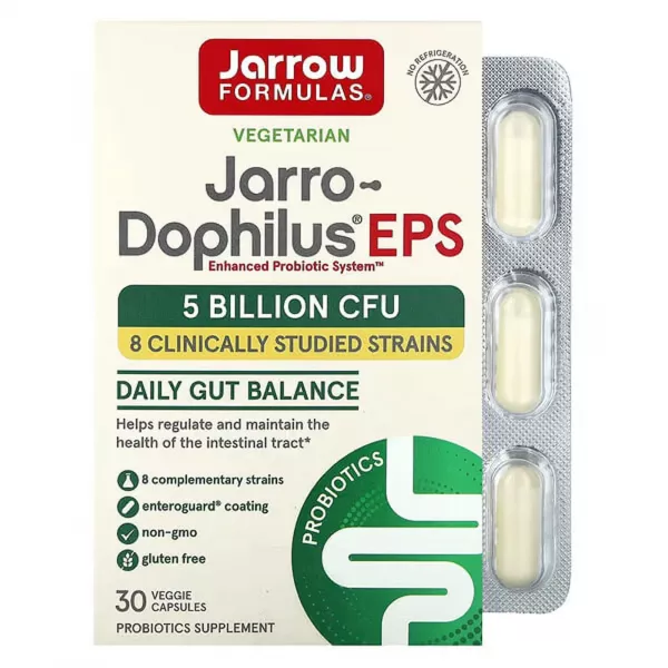 Jarrow Formulas Jarro-Dophilus EPS 5 Billion CFU ���������, 5 ���� ���