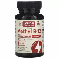 Jarrow Formulas Methyl B-12 Maximum Strength 5000 mcg ĳ������ ������� "³���� B-12 �������������", 5000 ���, � ������ �����