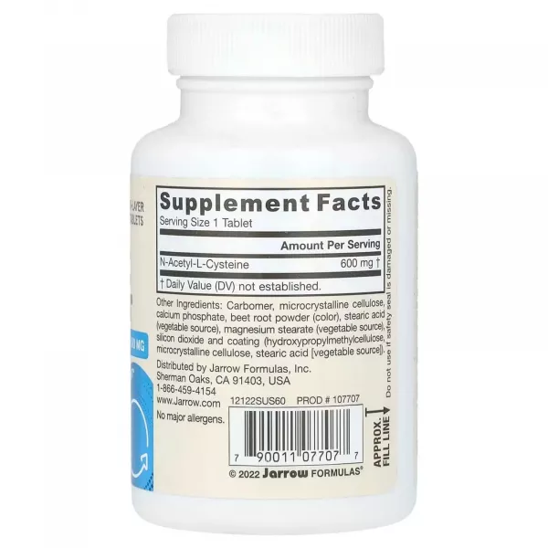 Jarrow Formulas N-A-C Sustain 600 mg ĳ������ ������� ��� �������� ������� �� ������ 