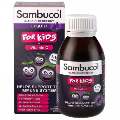 Sambucol Black Elderberry Liquid For Kids ĳ    