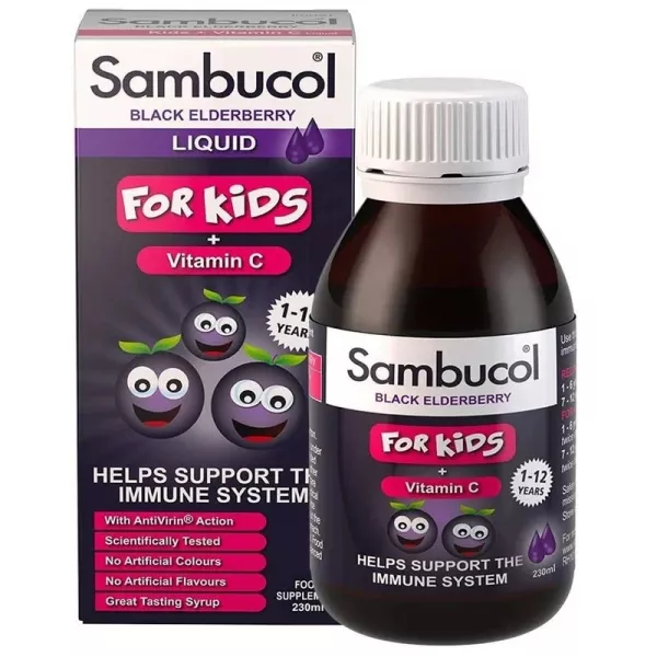 Sambucol Black Elderberry Liquid For Kids ����������� ������� � �������� 