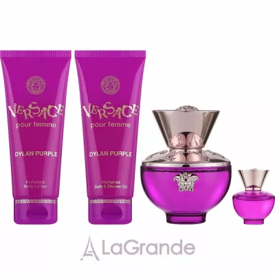 Versace Pour Femme Dylan Purple  (  100  +    100  +    100  +   5 )