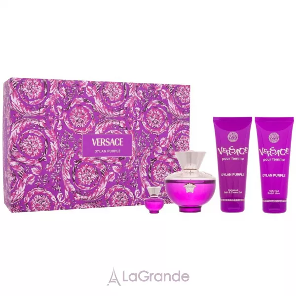 Versace Pour Femme Dylan Purple ���� (����������� ���� 100 �� + ���� ��� ���� 100 �� + ������� ��� ��� 100 �� + ����������� ���� 5 ��)