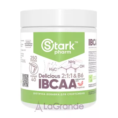 Stark Pharm Stark IBCAA 2-1-1 & B6 Delicious Grapefruit     -6,   