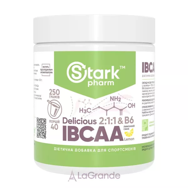 Stark Pharm Stark IBCAA 2-1-1 & B6 Delicious Lemon �������� ����������� � ��������� �-6, �� ������ ������