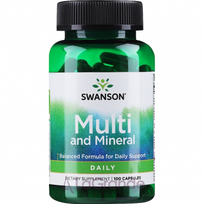 Swanson Daily Multi-Vitamin & Mineral   