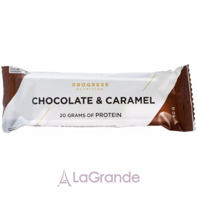 Progress Nutrition Protein Bar Chocolate Caramel     