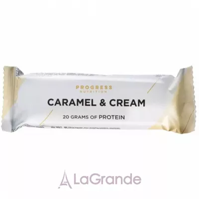 Progress Nutrition Protein Bar Caramel Cream     