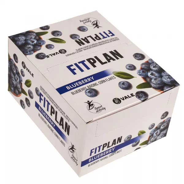 Vale FitPlan Muesli Bar Bluberry ��������-����� � ��������, �������� � �������