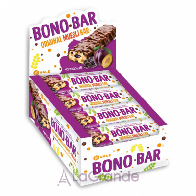 Vale Bono Bar Original Muesli French Plum -   