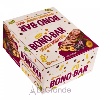 Vale Bono Bar Original Muesli French Plum -   