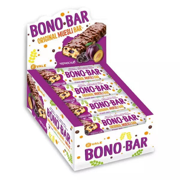 Vale Bono Bar Original Muesli French Plum ��������-����� � ����������� �������������