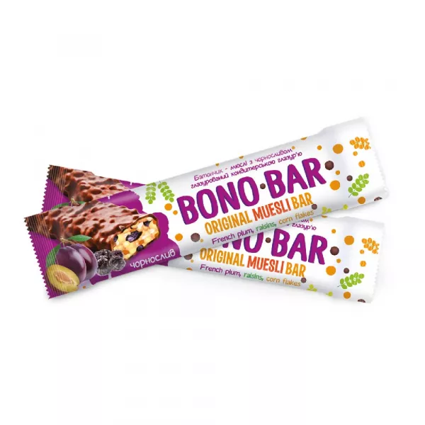 Vale Bono Bar Original Muesli French Plum ��������-����� � ����������� �������������