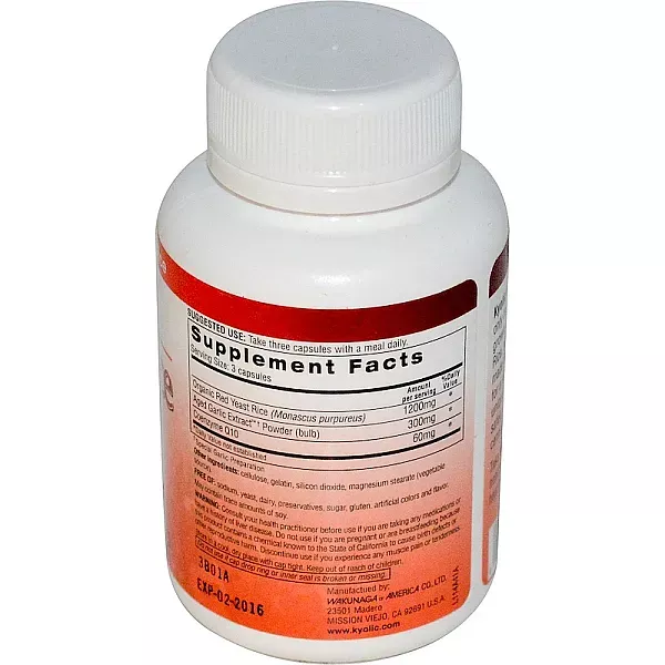 Kyolic Aged Garlic Extract Red Yeast Rice Plus CoQ10 ����������� ������� 