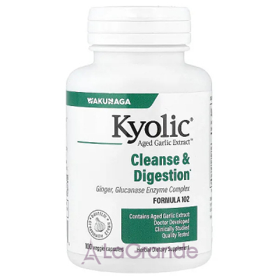 Kyolic Aged Garlic Extract Candida Cleanse & Digestion   