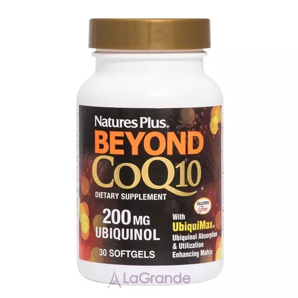 Natures Plus Beyond CoQ10 200 mg ����������� ������� 