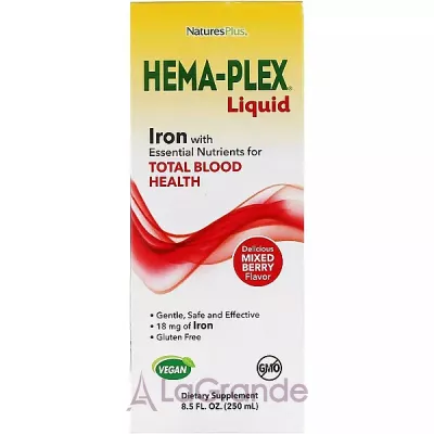 NaturesPlus Hema-Plex Liquid  -    