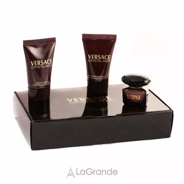 Versace Crystal Noir ���� (�������� ���� 5 �� + ������� ��� ��� 25 �� + ���� ��� ���� 25 ��)