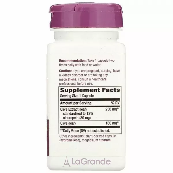 Nature's Way Olive Leaf Premium Extract 250 mg ĳ������ ������� 