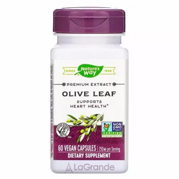 Nature's Way Olive Leaf Premium Extract 250 mg ĳ������ ������� 