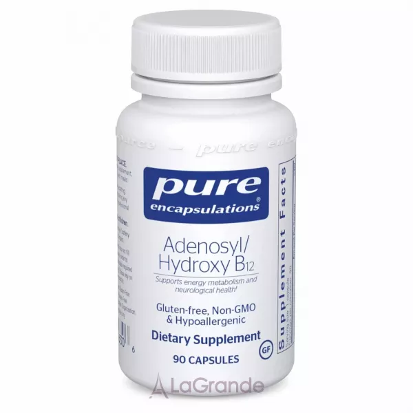 Pure Encapsulations Adenosyl/Hydroxy B12 ĳ������ ������� �³���� B12 � ���� ����������������� � ����������������, 2000 ���