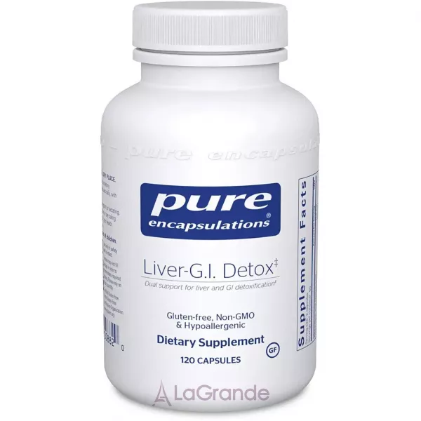 Pure Encapsulations Liver-G.I. Detox ����������� ������� ��� ������� ��� � ������, � �����-�������� �������� � ���������� ���������