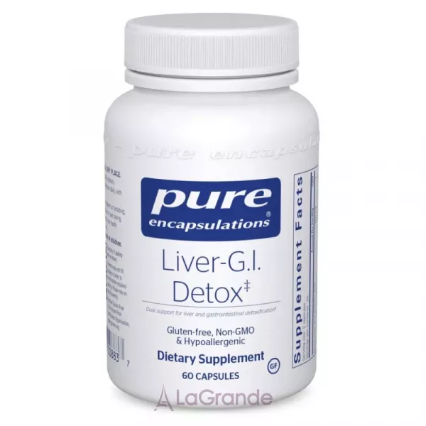 Pure Encapsulations Liver-G.I. Detox ����������� ������� ��� ������� ��� � ������, � �����-�������� �������� � ���������� ���������