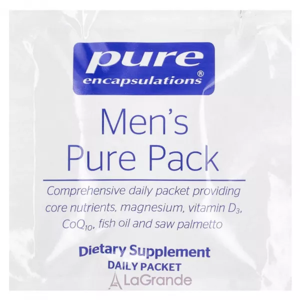 Pure Encapsulations Men's Pure Pack �������������-���������� �������� � ������� �� ������� D3 ��� �������