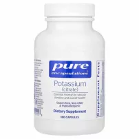 Pure Encapsulations Potassium (citrate) ����������� ������� "����� (������)" ��� ��������� ������� ������ � ����, �������������, ��������, �������� ������ � �������