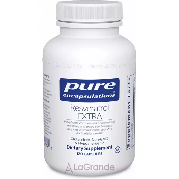 Pure Encapsulations Resveratrol Extra ĳ������ ������� 