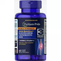 Puritan's Pride Double Strength Glucosamine, Chondroitin & MSM Joint Soother Caplets ����������� ������� ��� �������� �������� "����������, ���������� � ���", ������� ����