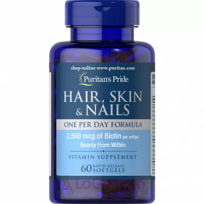 Puritan's Pride Hair, Skin & Nails   , , 