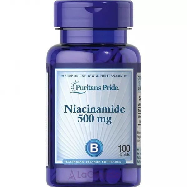 Puritan's Pride Niacinamide 500 mg ����������� ������� 