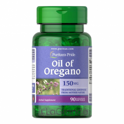 Puritan's Pride Oil of Oregano 150 mg ĳ  